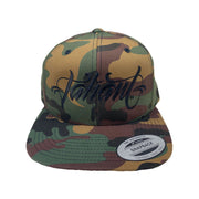 Valiant Script Camouflage Hat